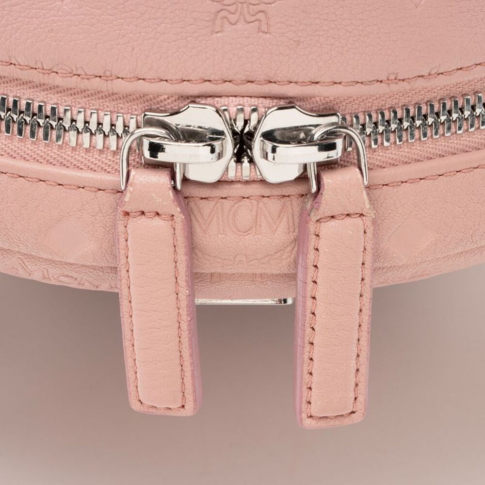 MCM Embossed Leather Small Backpack - Picture 9 of 16